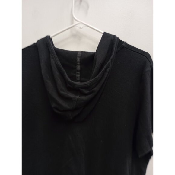 VTG Y2K CJ Banks Womens Wearable Art Hoodie Size 1X Black Embellished Grunge - Picture 8 of 8